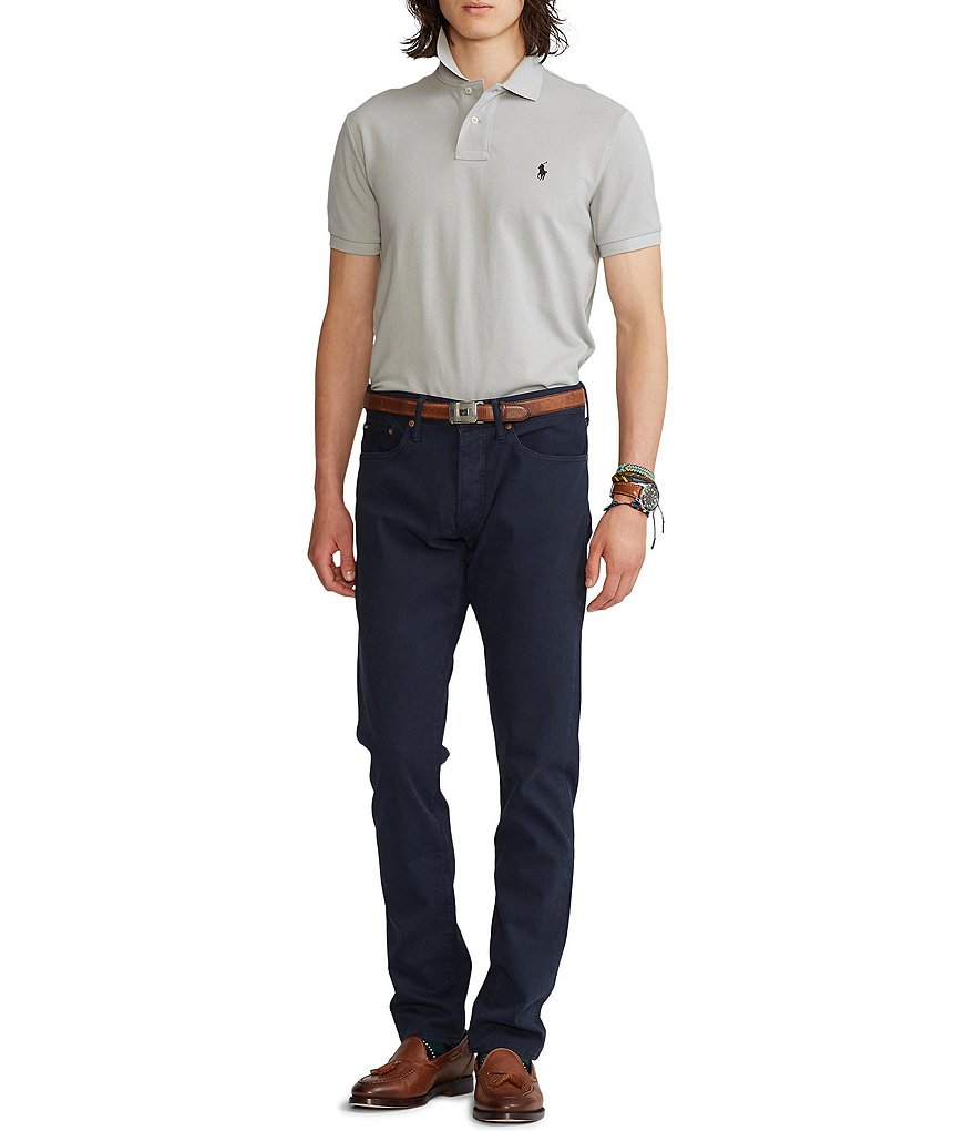Polo Ralph Lauren Classic-Fit Solid Mesh Polo Shirt