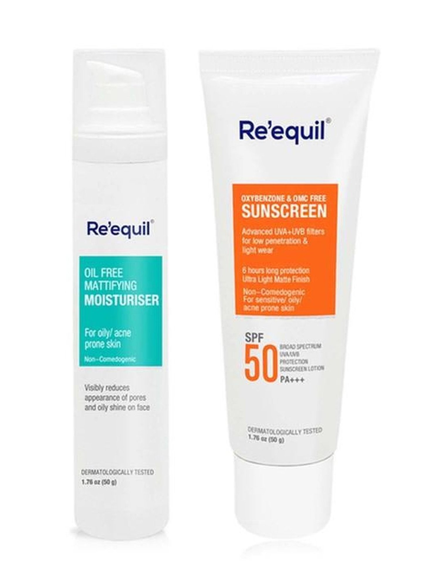 Re'equil Hydrate & Sun Protect Combo for Oily Skin
