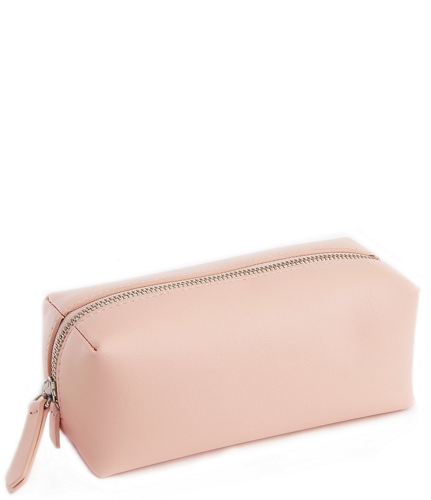 ROYCE New York Leather Zippered Travel Utility Bag