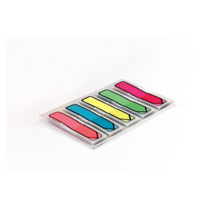 Post-it 100ct .47" Arrow Flags with On-the-Go Dispenser - Assorted Bright Colors