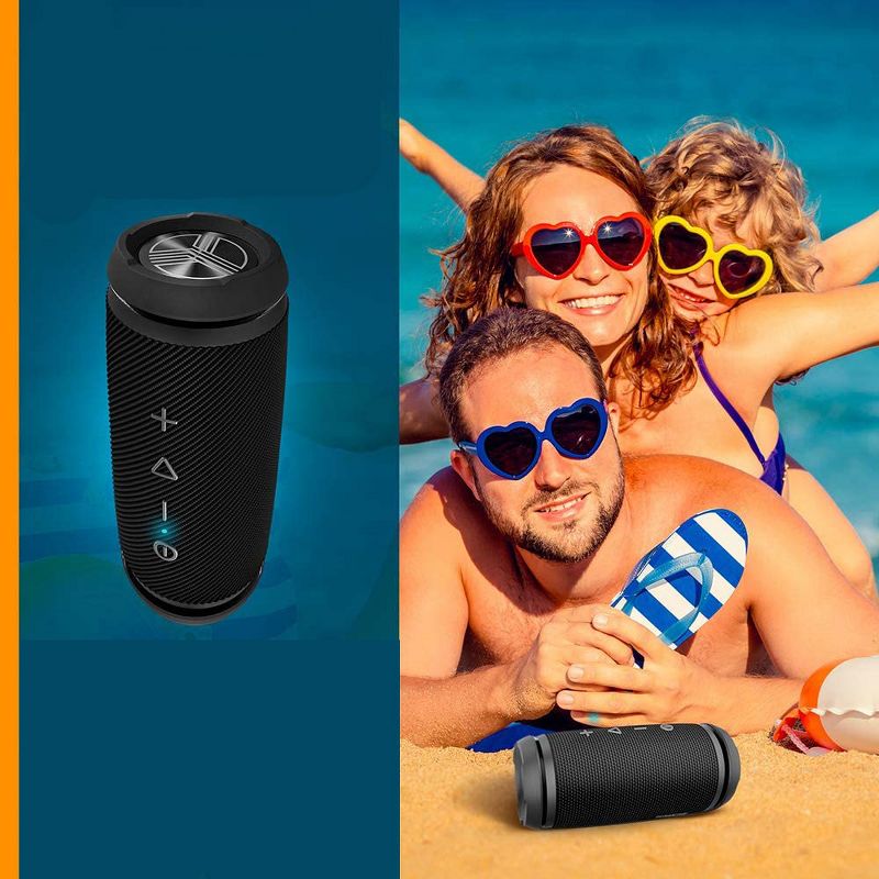 TREBLAB HD7 - Mini Portable Bluetooth Speaker 12W Stereo  360&deg;HD Sound w/Bass