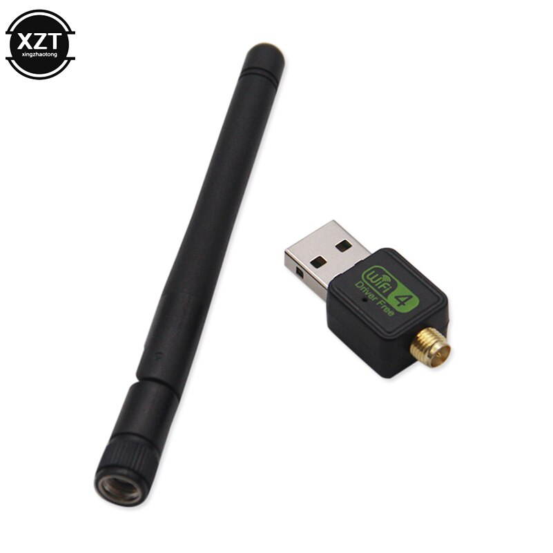 1 pcs Mini USB Wifi Adapter 150Mbps 2dB Ethernet Rj45 Internet Lan Wifi Dongle 802.11 b/g/n Long Range Receiver Adapter PC Network Car