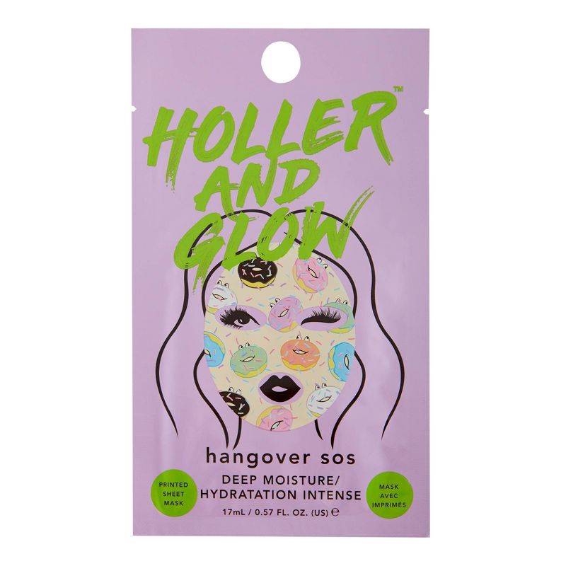 Holler and Glow Hangover SOS Face Mask Trio - 3ct/0.57 fl oz