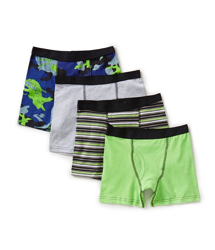 Class Club Little Boys 2T-5T 4-Pack Boxer Briefs