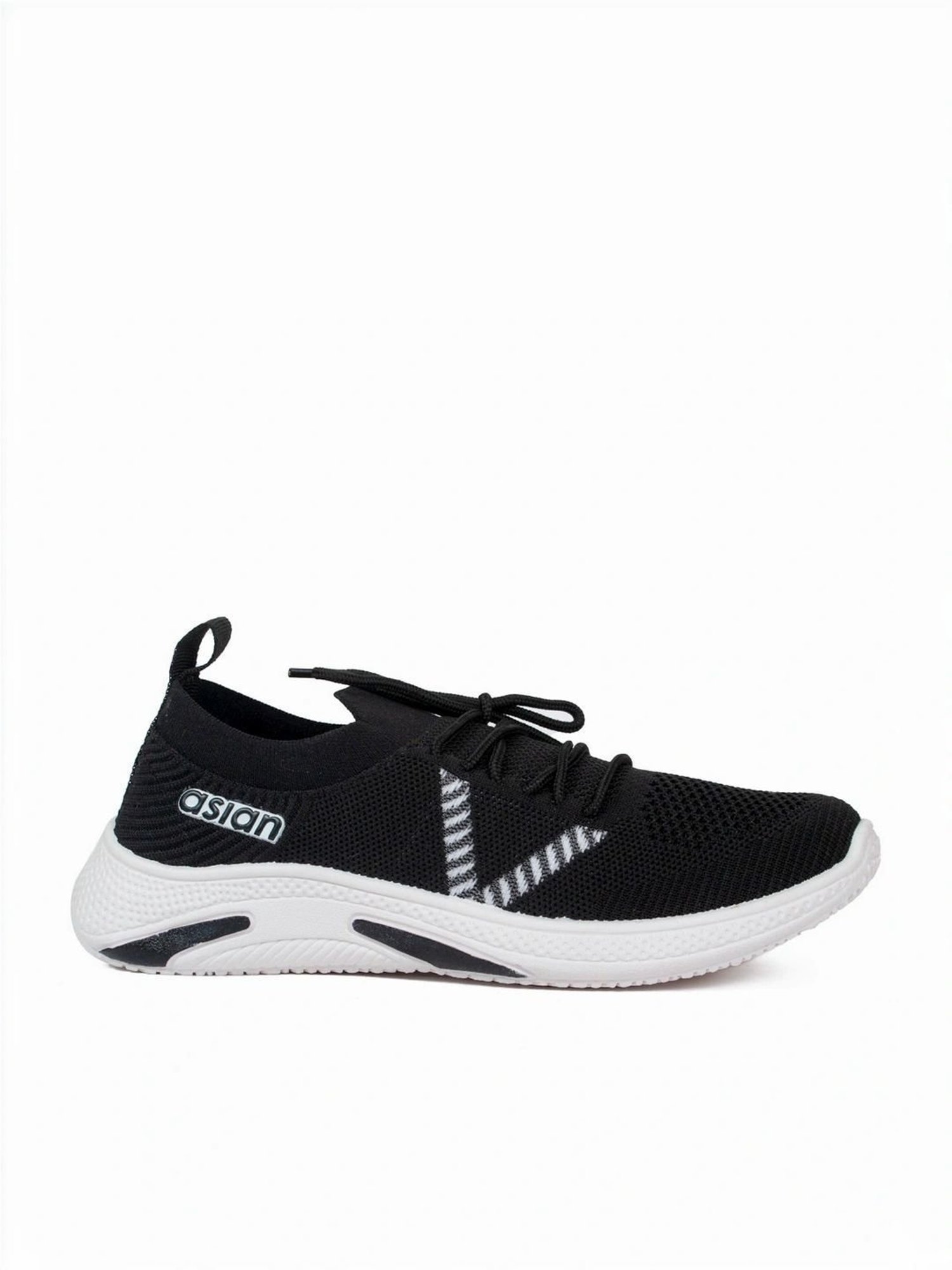 Asian Women's Black Running Shoes