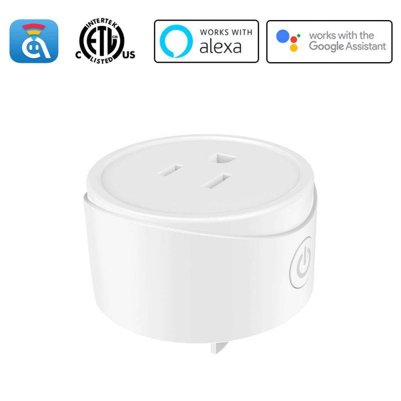 Avatar Controls Smart Mini Wifi Plug WiFi Outlet Socket Remote Control Timer/On/Off Switch, Work with Alexa / Google Home
