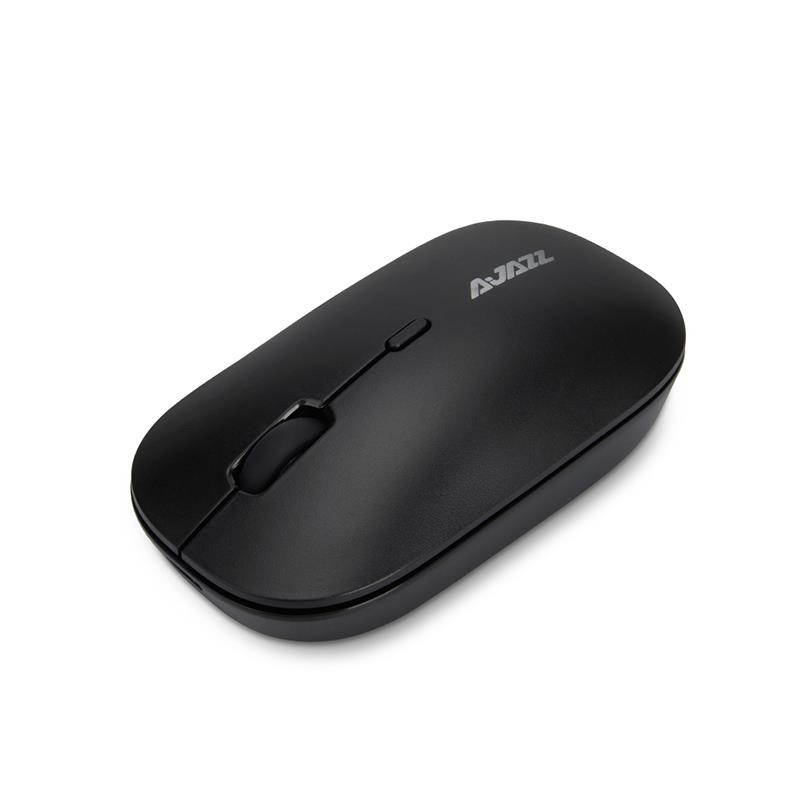 Wireless charging mouse I18 black two-way wheel large-capacity battery