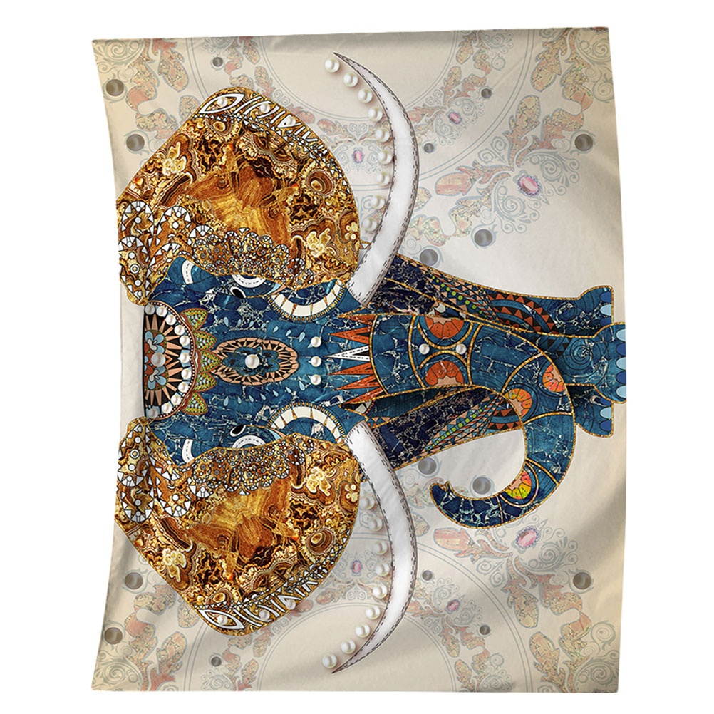 1Pc Wall Hanging Tapestry Bath Towel Decoration Printing Tapestry for Home