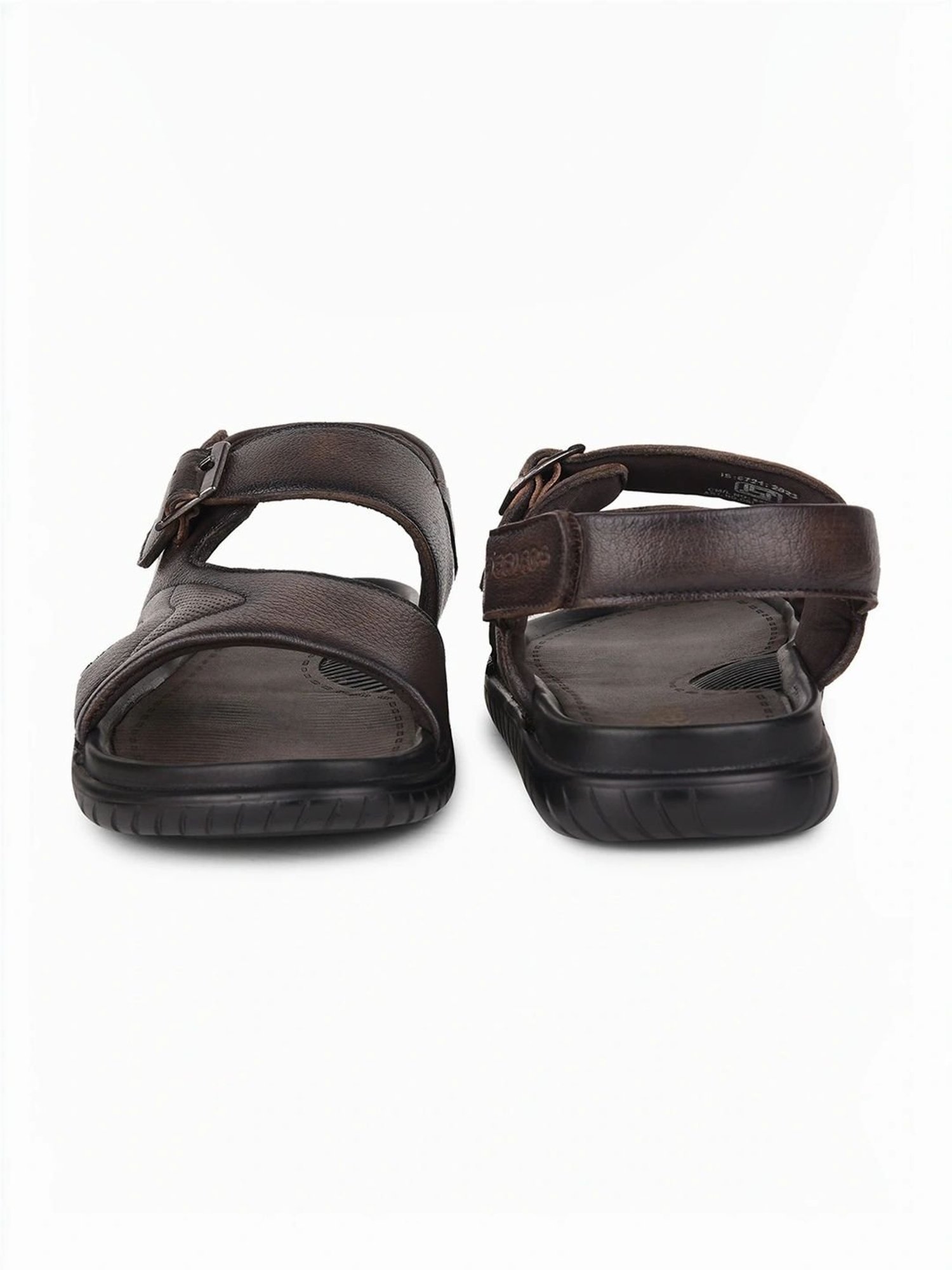 Healers by Liberty Men's Brown Back Strap Sandals