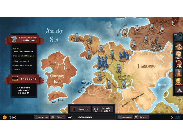 Dungeon Rushers [Online Game Code]