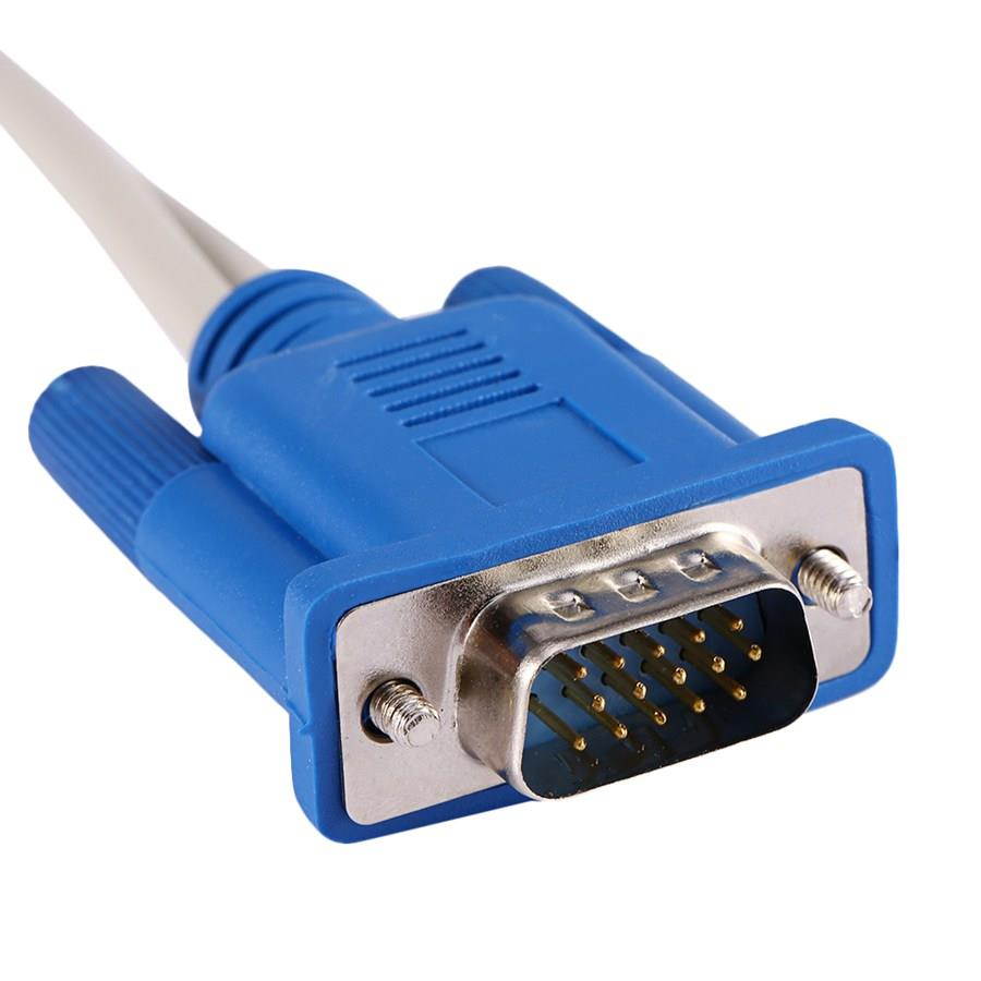 VBESTLIFE Portable PC LAPTOP VGA SVGA TO S-Video RCA Adapters Plug Composite HD AudioAV TV Out Converter Adapter Video Cable