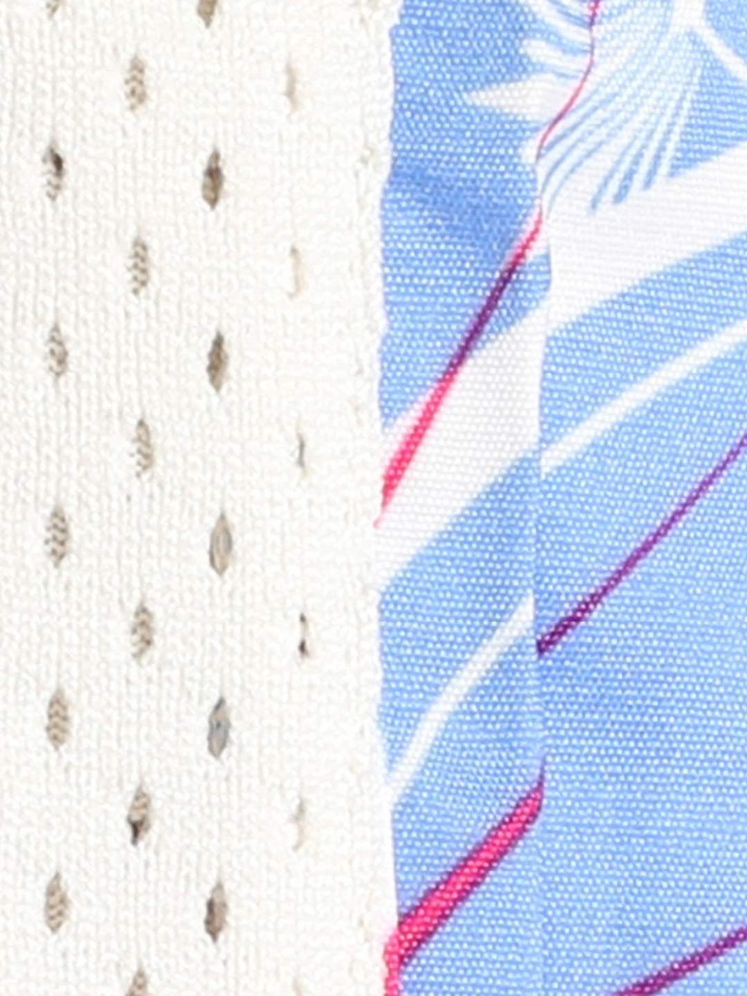 Puma White Self Pattern T-Shirt