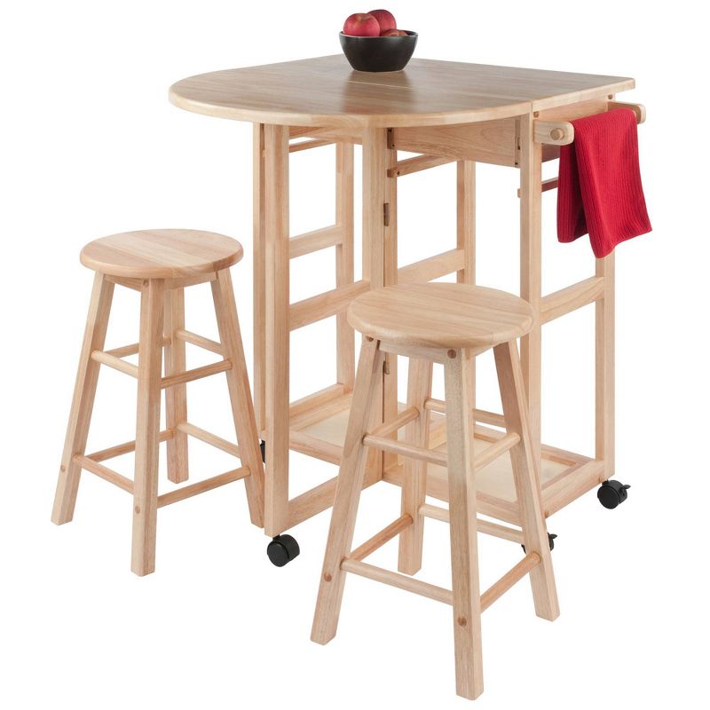 3pc Burnett Space Saver Set Beech - Winsome
