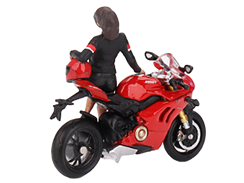 Ducati 1199 Panigale Red with Stand 1/12 Diecast Motorcycle Model by Maisto