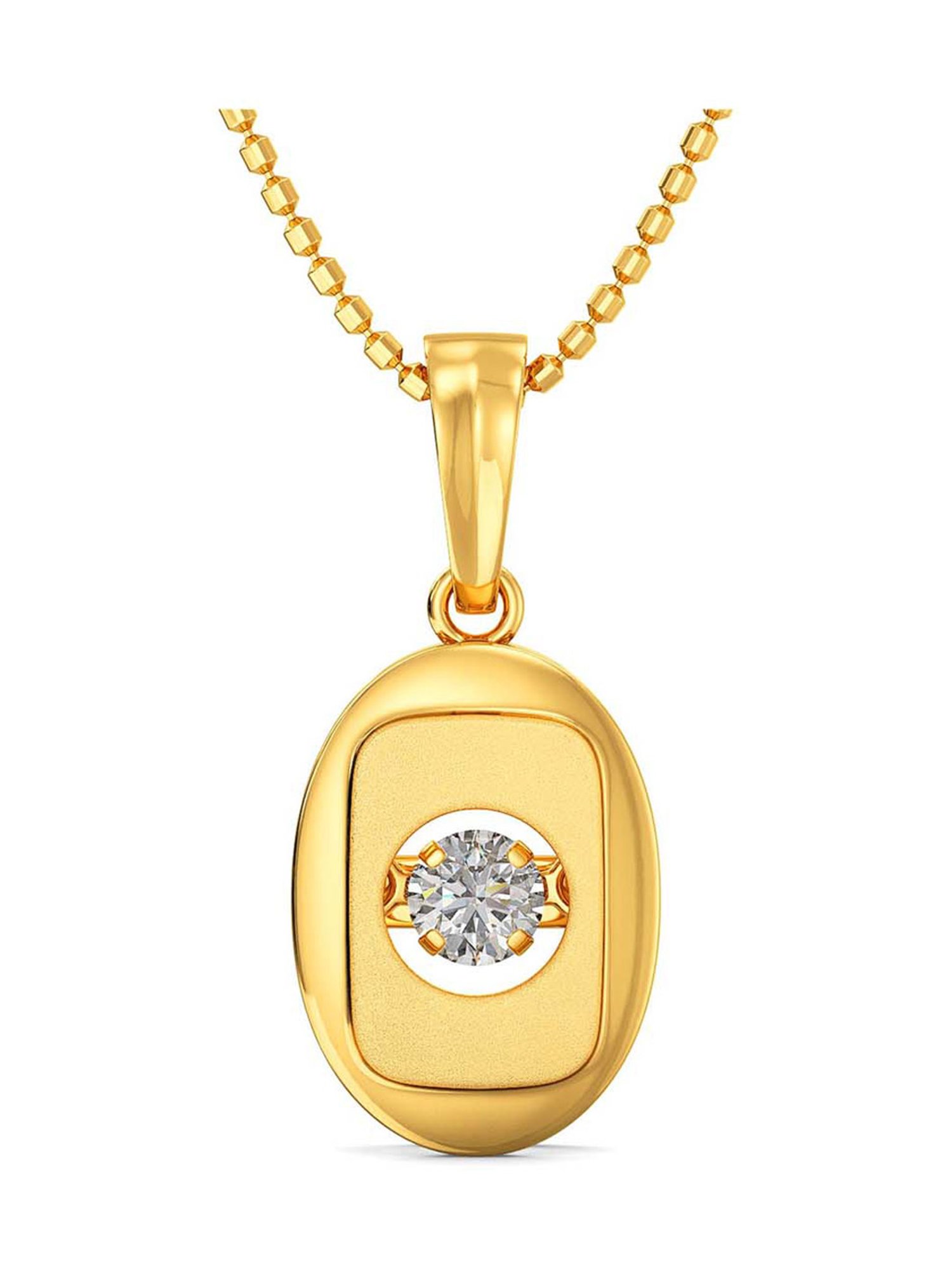 Joyalukkas 22k Gold Oval Chain Pendant