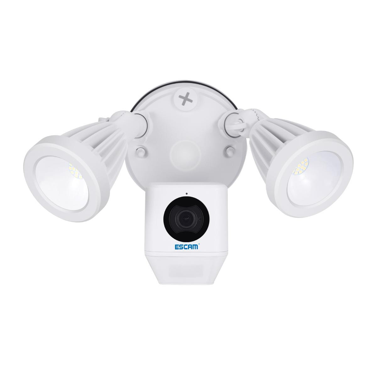 Audio Wifi Security Camera LED Floodlight 270&deg; PIR Detection Remote Siren Alarm