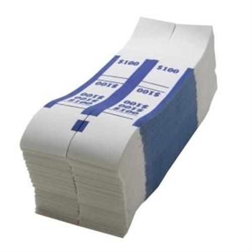 Sparco Bill Strap 100 1000/PK White/Blue BS100WK