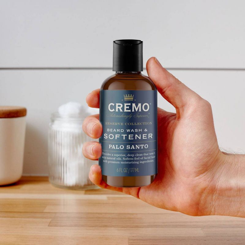Cremo Palo Santo Reserve Collection 2-in-1 Beard Wash and Softener - 6oz