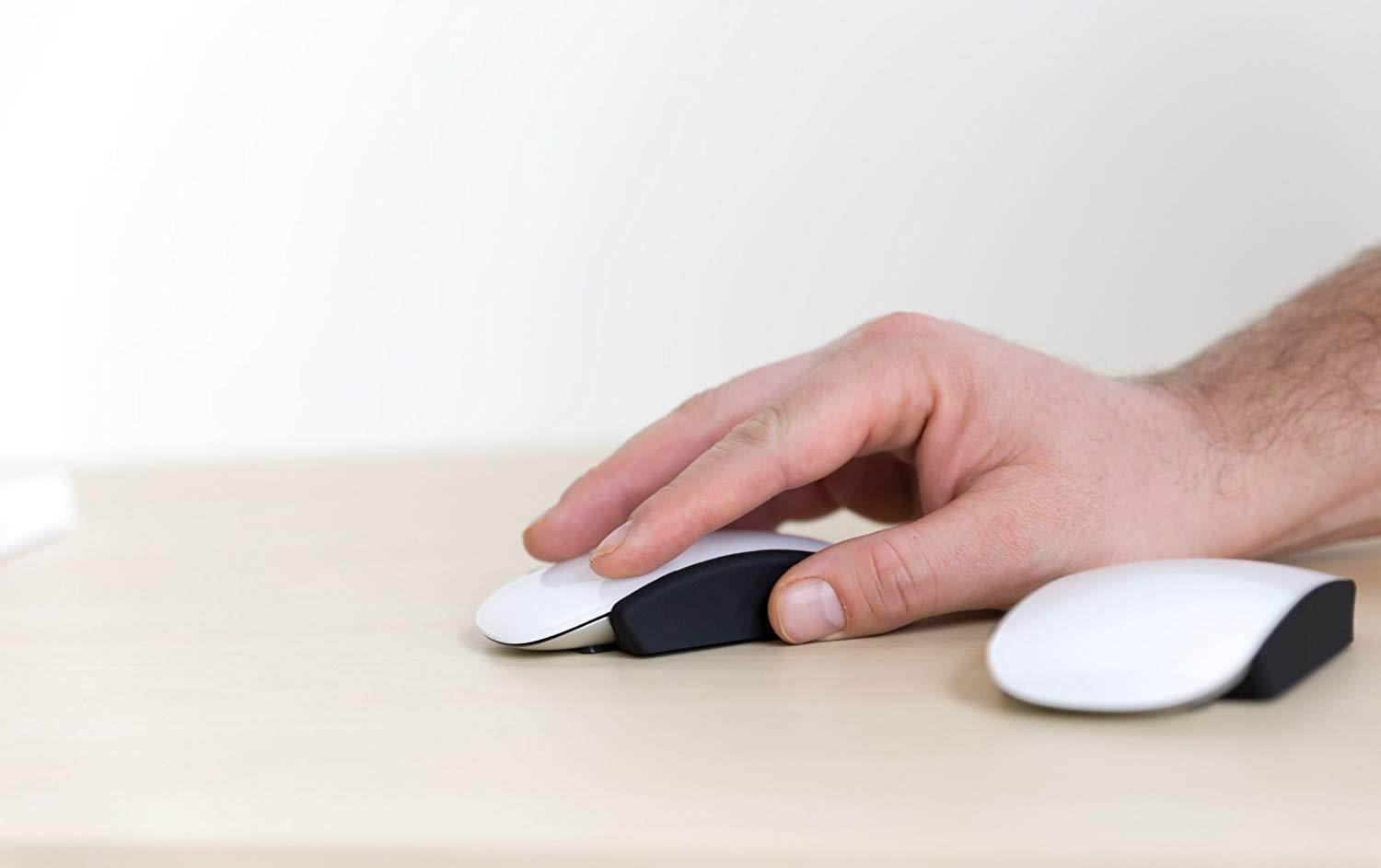 Magic Grips for Apple Magic Mouse 1 & 2 - [Improves Comfort, widens Grip, Gives You More Control]