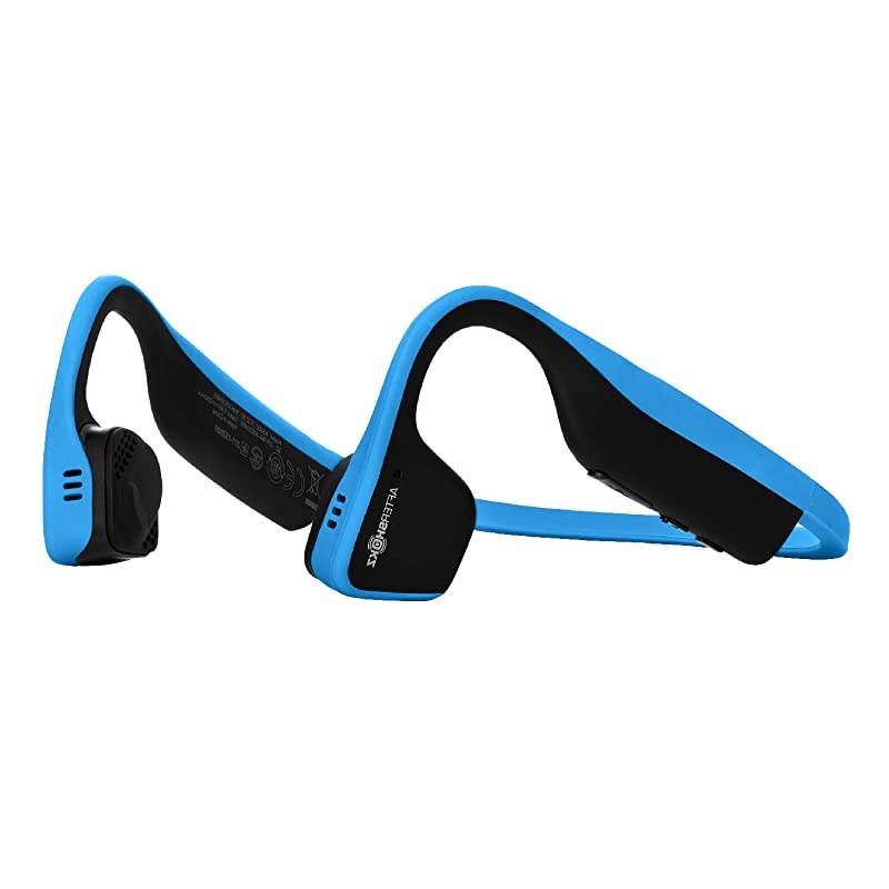 Titanium Bone Conduction Wireless Bluetooth Headphones Ocean Blue