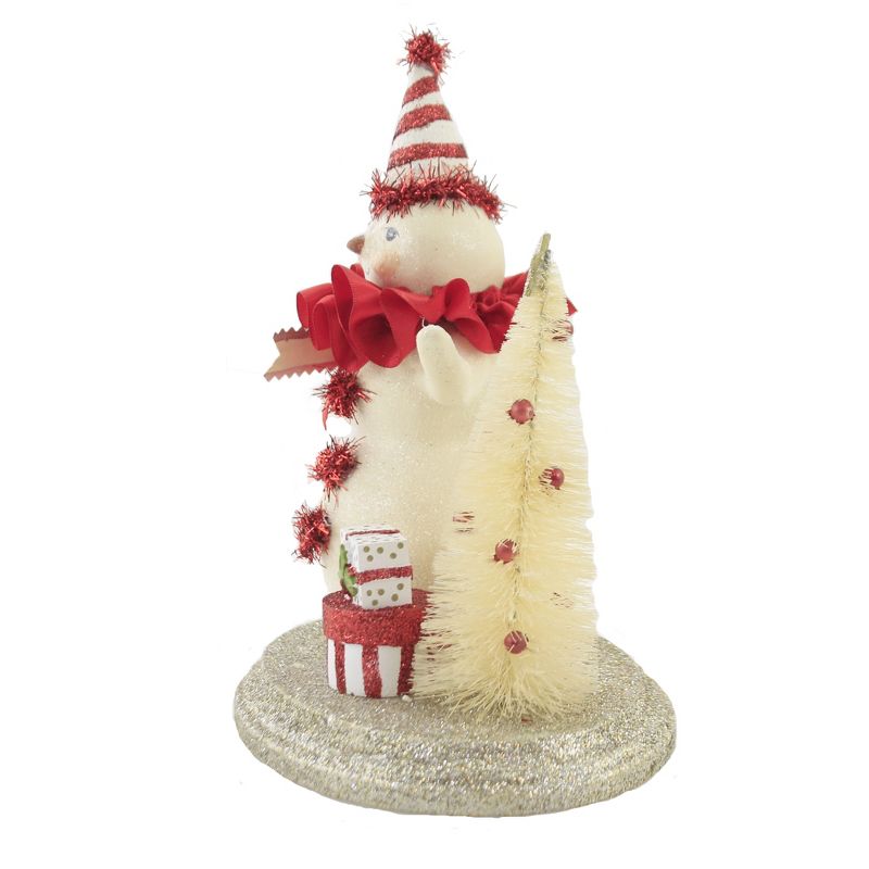 Heather Myers 7.52" Renoir Christmas Snowman Tree  -  Decorative Figurines