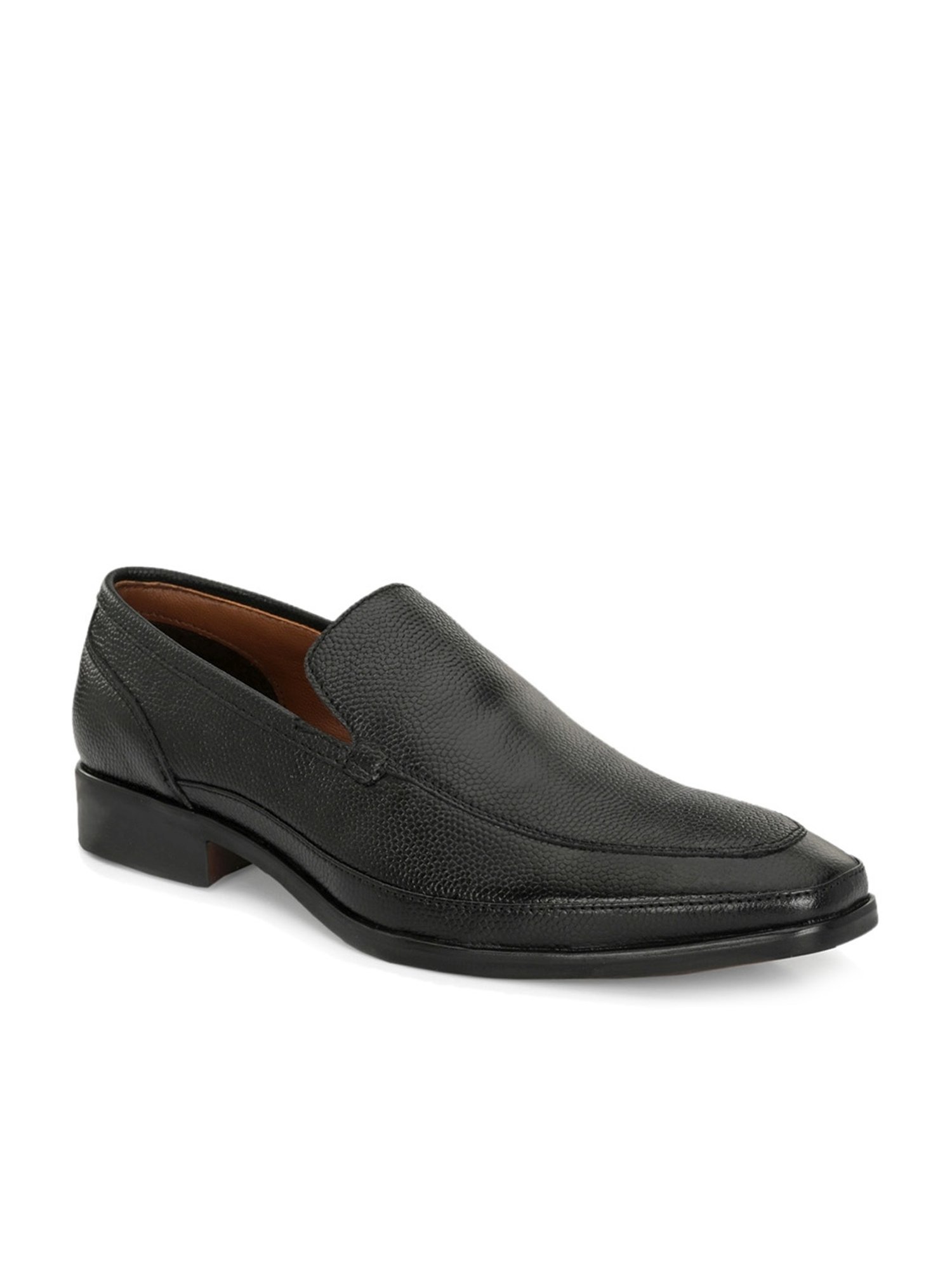 Alberto Torresi Men's Black Formal Loafers