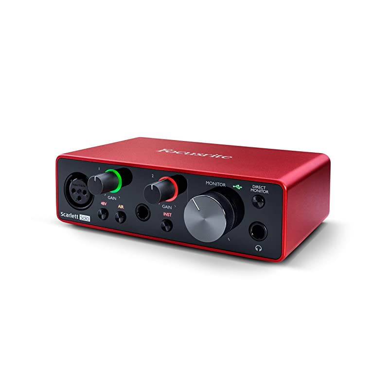 Scarlett Solo 3rd Gen USB Audio Interface with Pro Tools | First