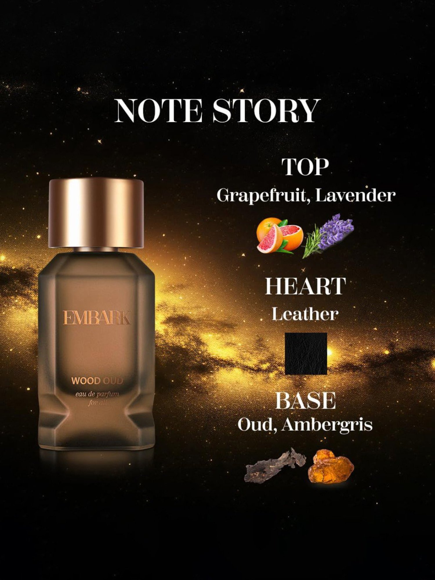 Embark Wood Oud Eau de Parfum - 100 ml