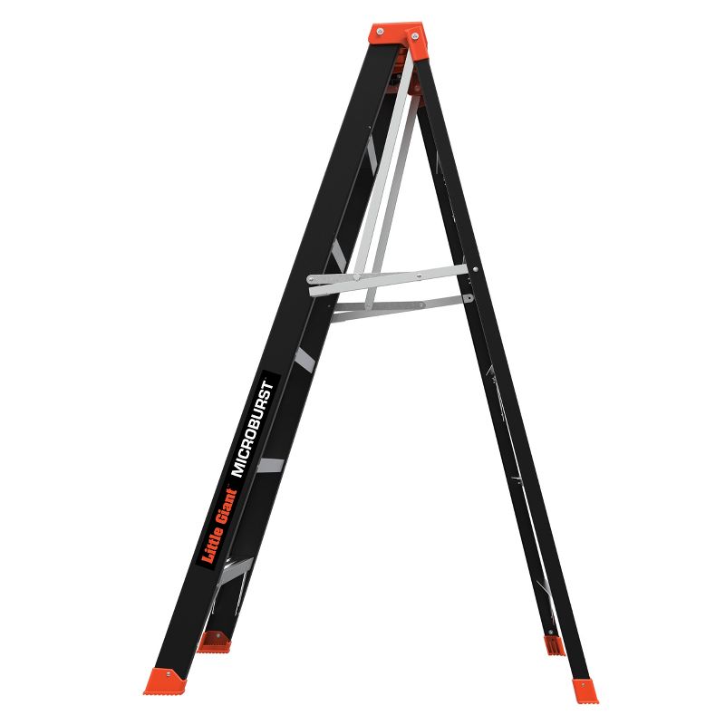 Little Giant Ladder Systems 6' ANSI Type IA 300 lb fiberglass Stepstool Black