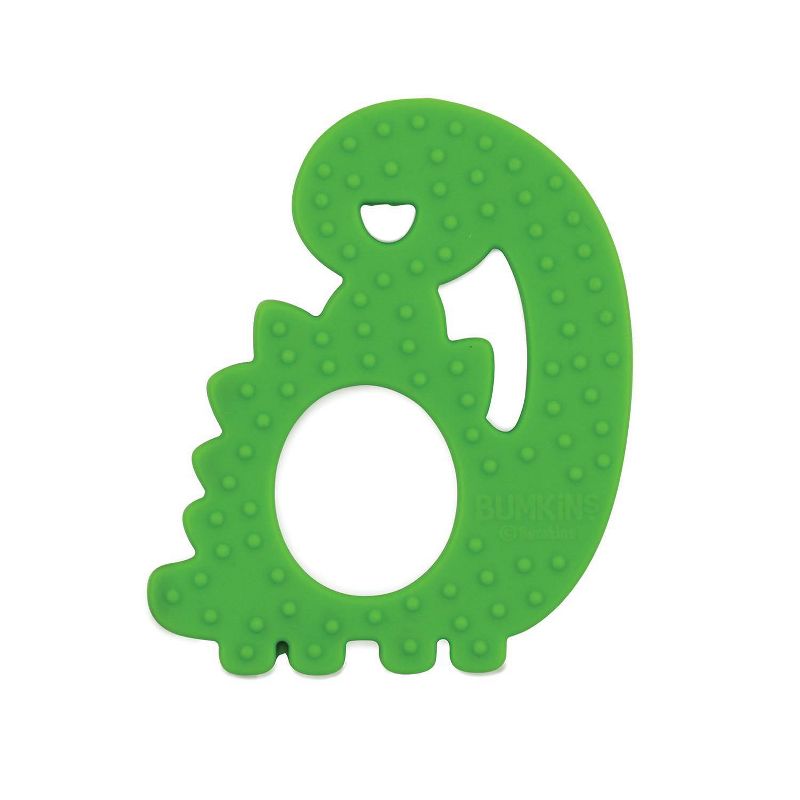 Bumkins Silicone Teether Dinosaur