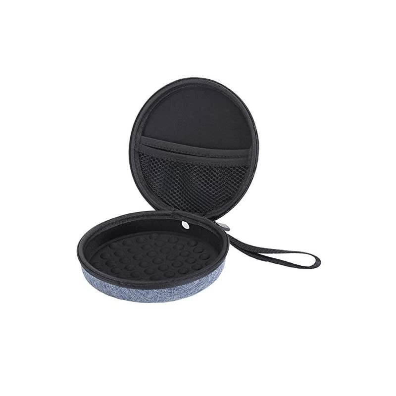 CD Player Case/Bag/Box Hard Carrying Travel Storage Case Compatible for HOTT CD Player 511/611/711/611T Personal Compact Disc Player, CDs, Headphone, USB Cable and AUX Cable