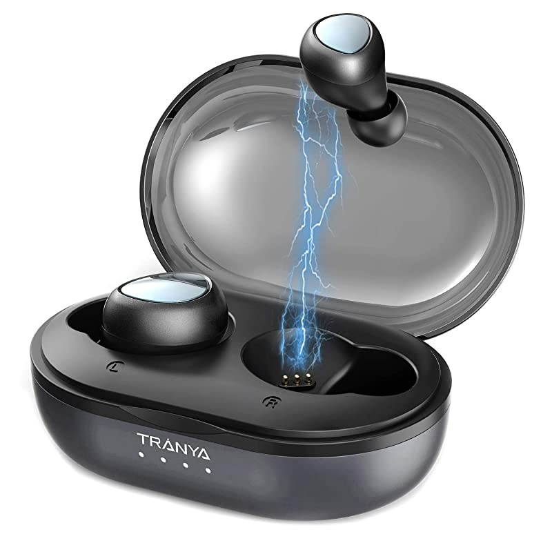 Bluetooth 50 Deep Bass True Wireless Earbuds Builtin Microphone  T3 Sports Wireless Headphones 68 Hours Continuous Playtime 60 Hours Total Playtime with Charging Case IPX5 Water Proof