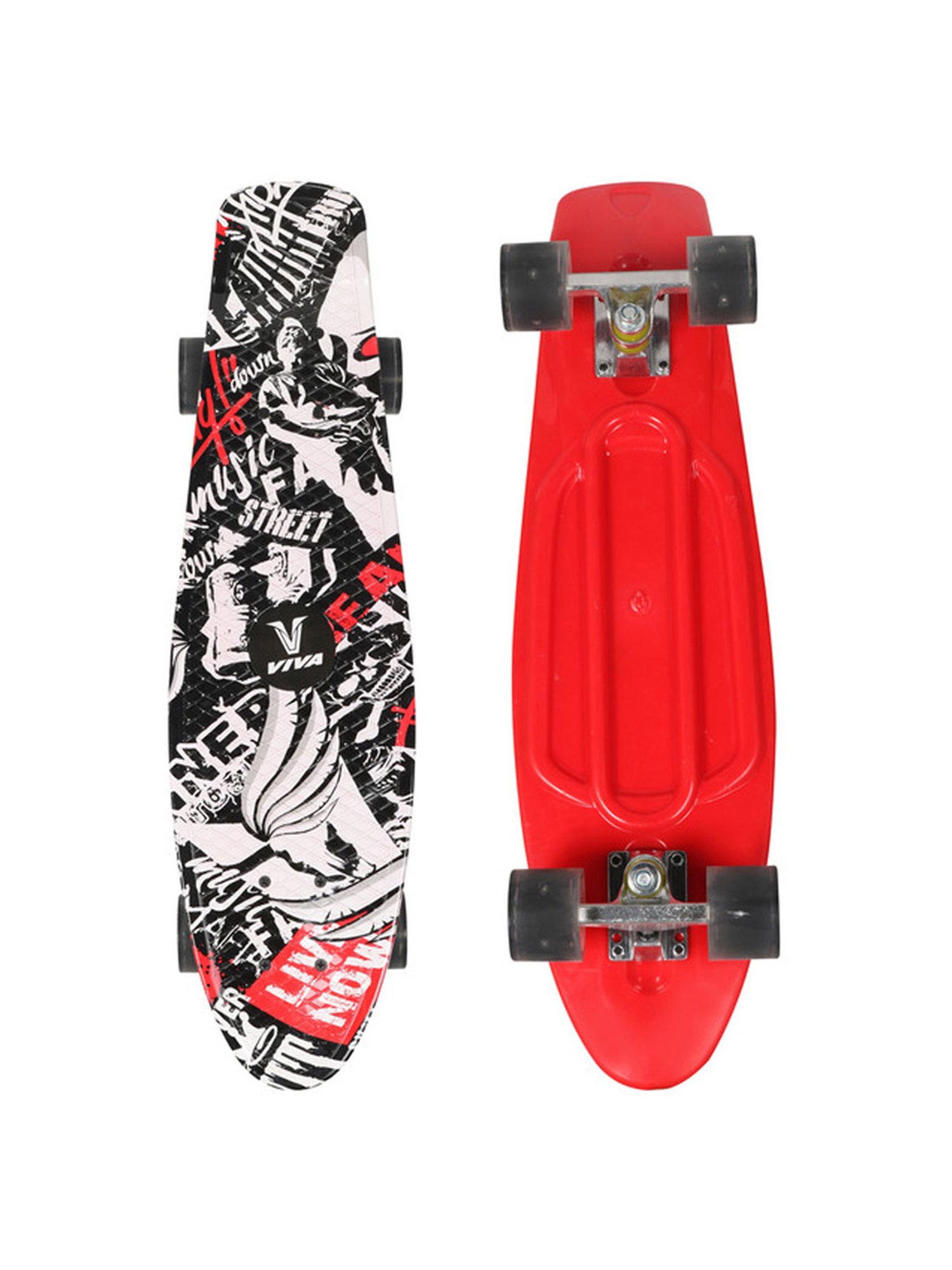 Viva Multicoloured Skateboard for Seniors