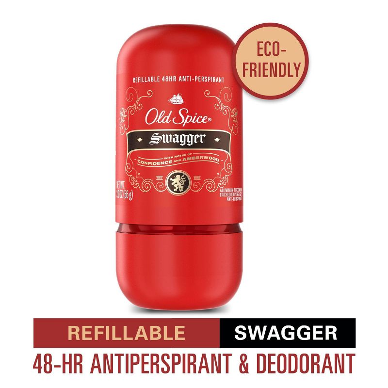 Old Spice Swagger Refillable Antiperspirant & Deodorant - 2oz
