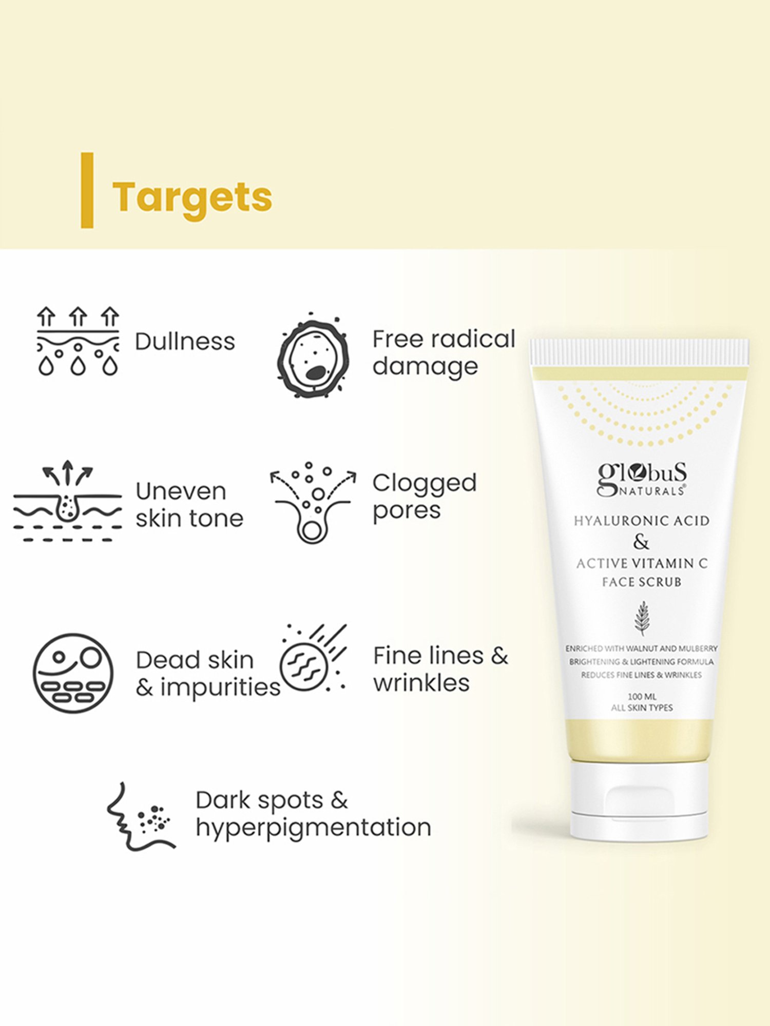 St. Ives Invigorating Face Scrub - Apricot - 1oz