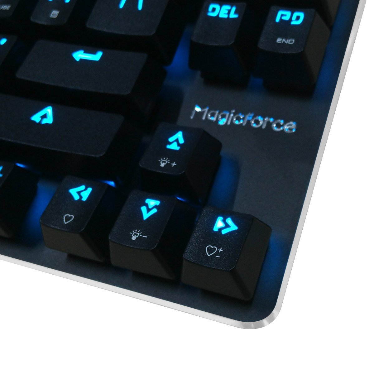 Gaming Keyboard Mechanical Keyboard Green Switch Backlight keyboard 68-Keys Mini Design (60%) Black Magicforce