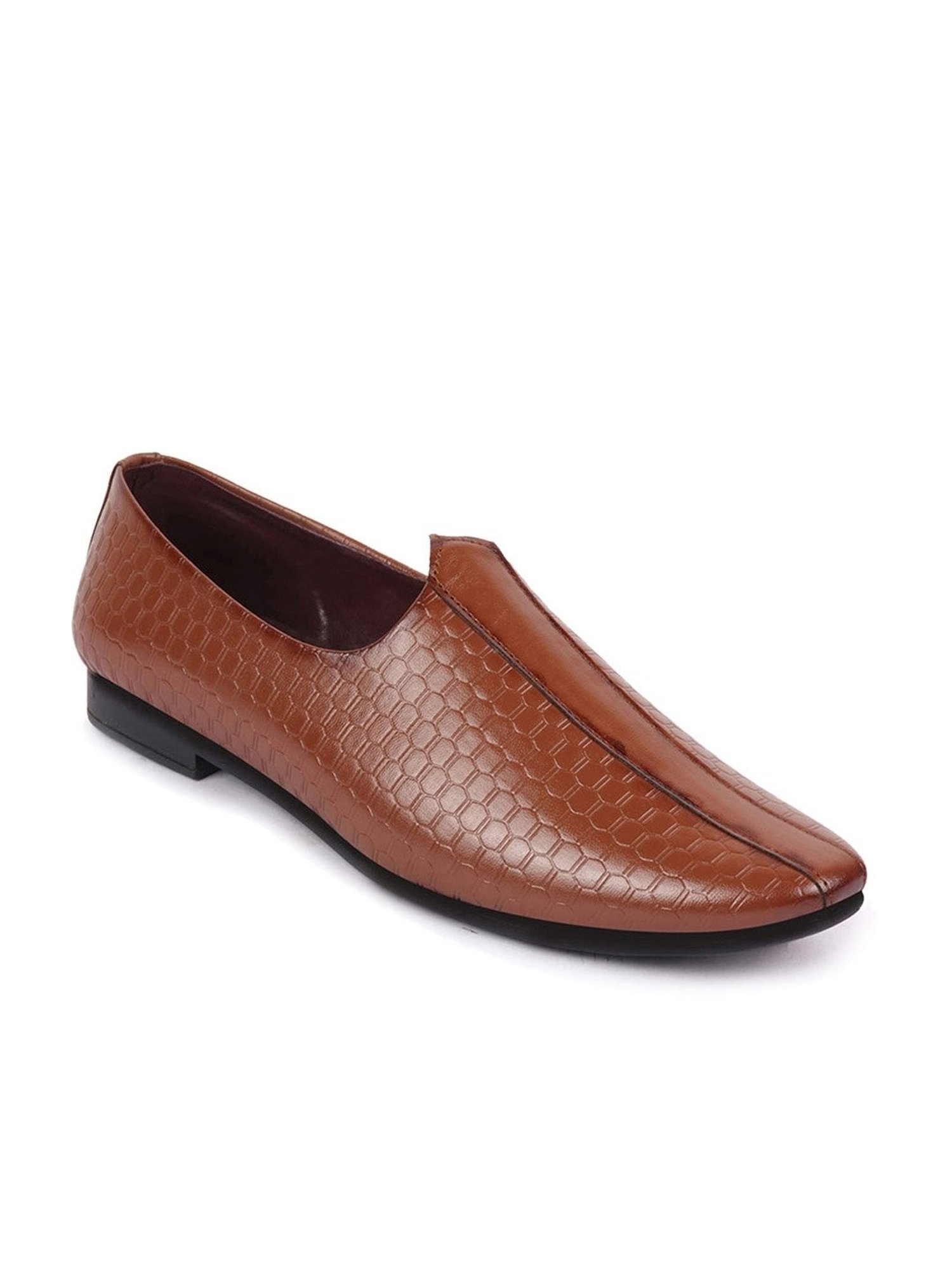 Walkway Men's Black Ethnic Juttis