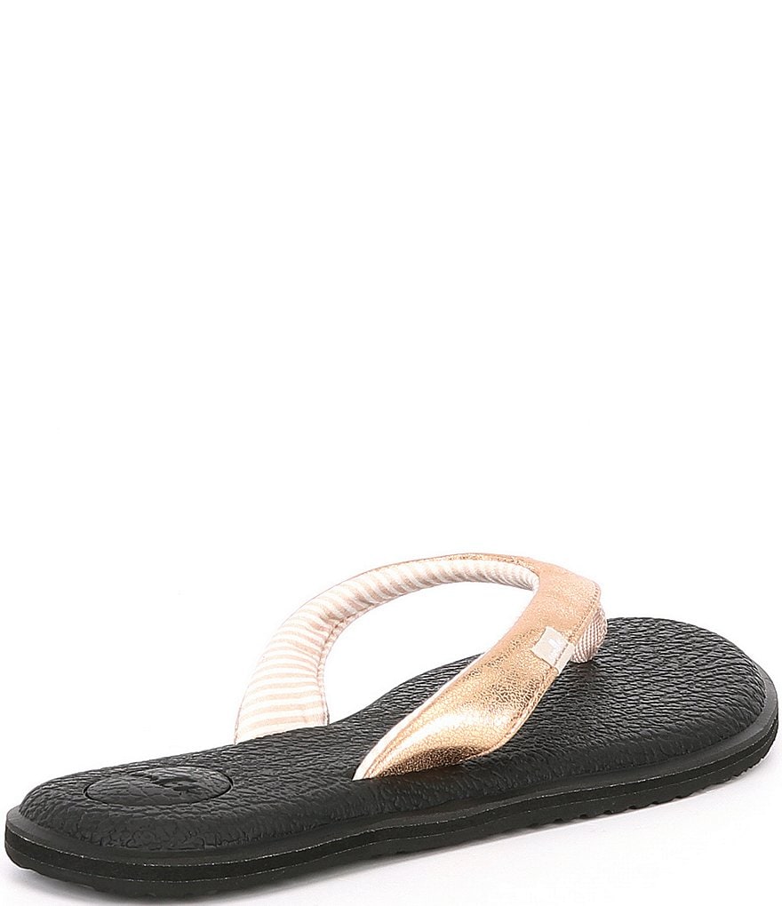 Sanuk Yoga Chakra Metallic Thong Sandals