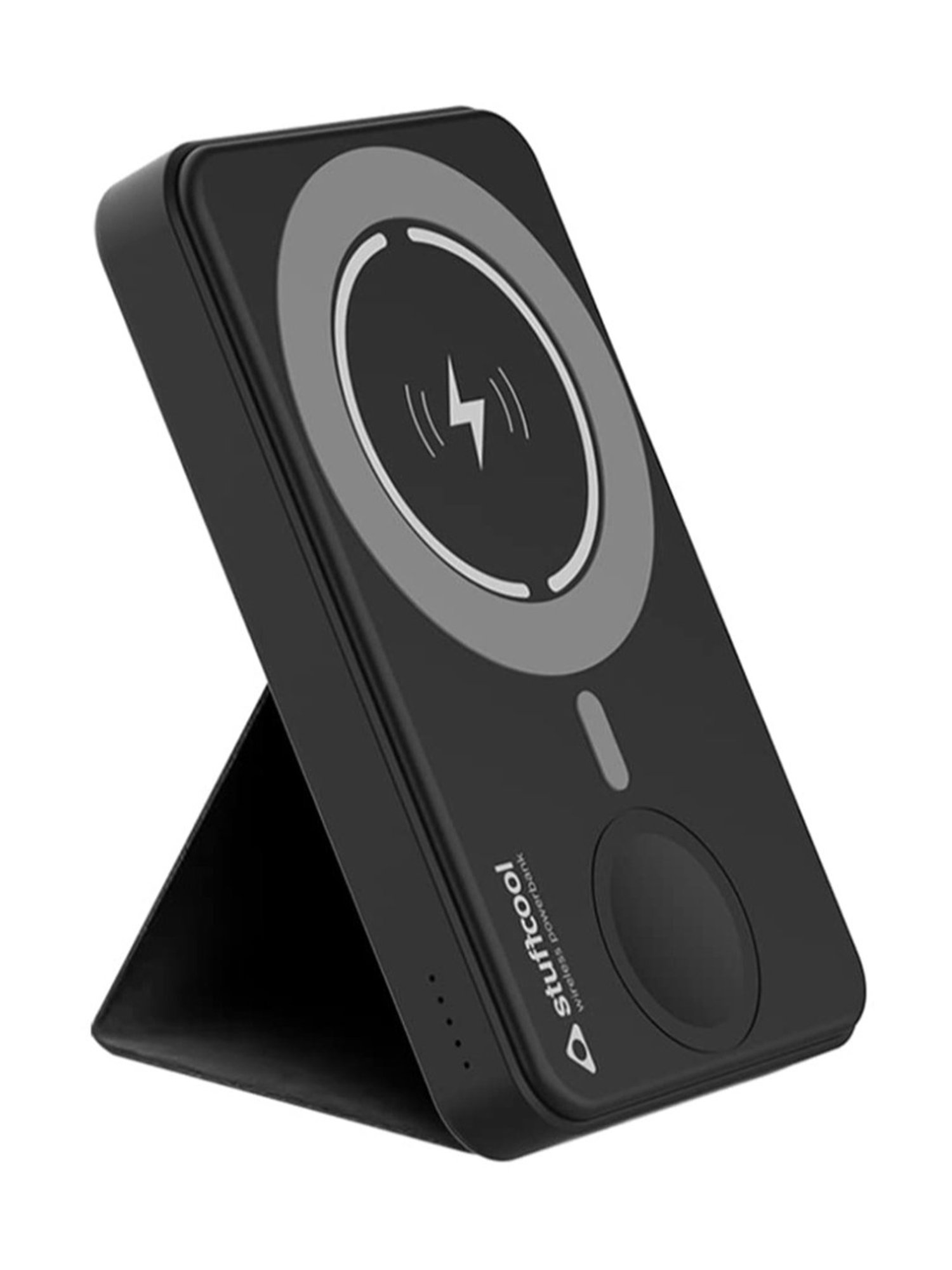 Stuffcool PB9063W 5000mAh Magnetic Powerbank Compatible with Apple Watch (Black)