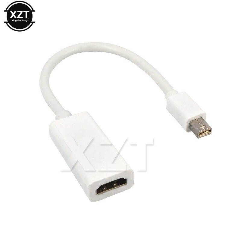 Mini DP to HDMI Adapter Cable Mini DisplayPort Thunderbolt Port Converter for Macbook Pro Air Projector For TV
