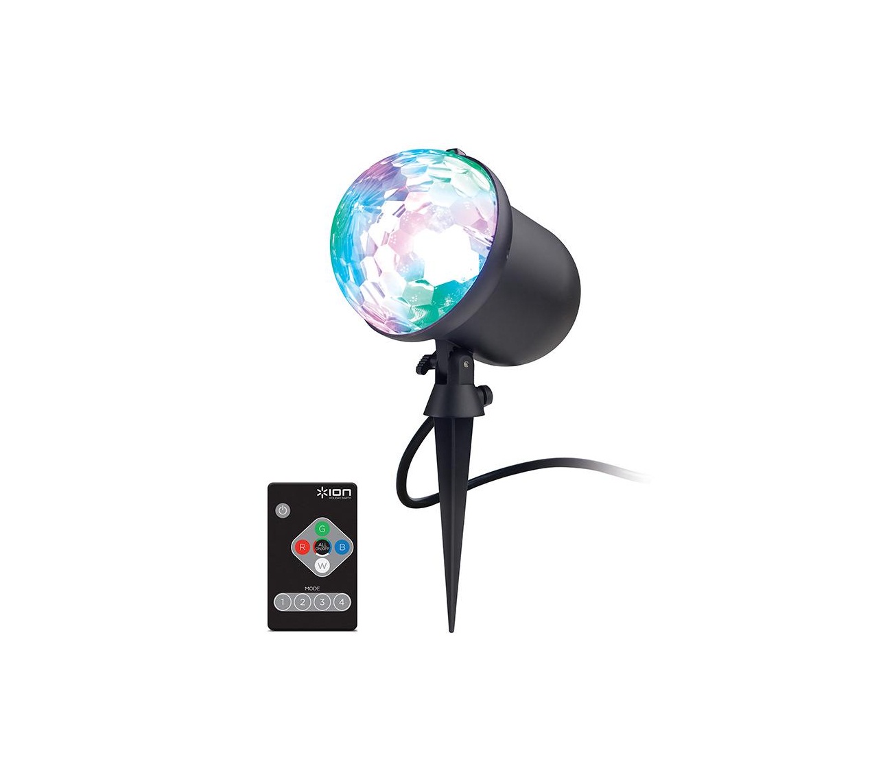 Ion HOLIDAYPARTY Multi-Color Outdoor Projected Light