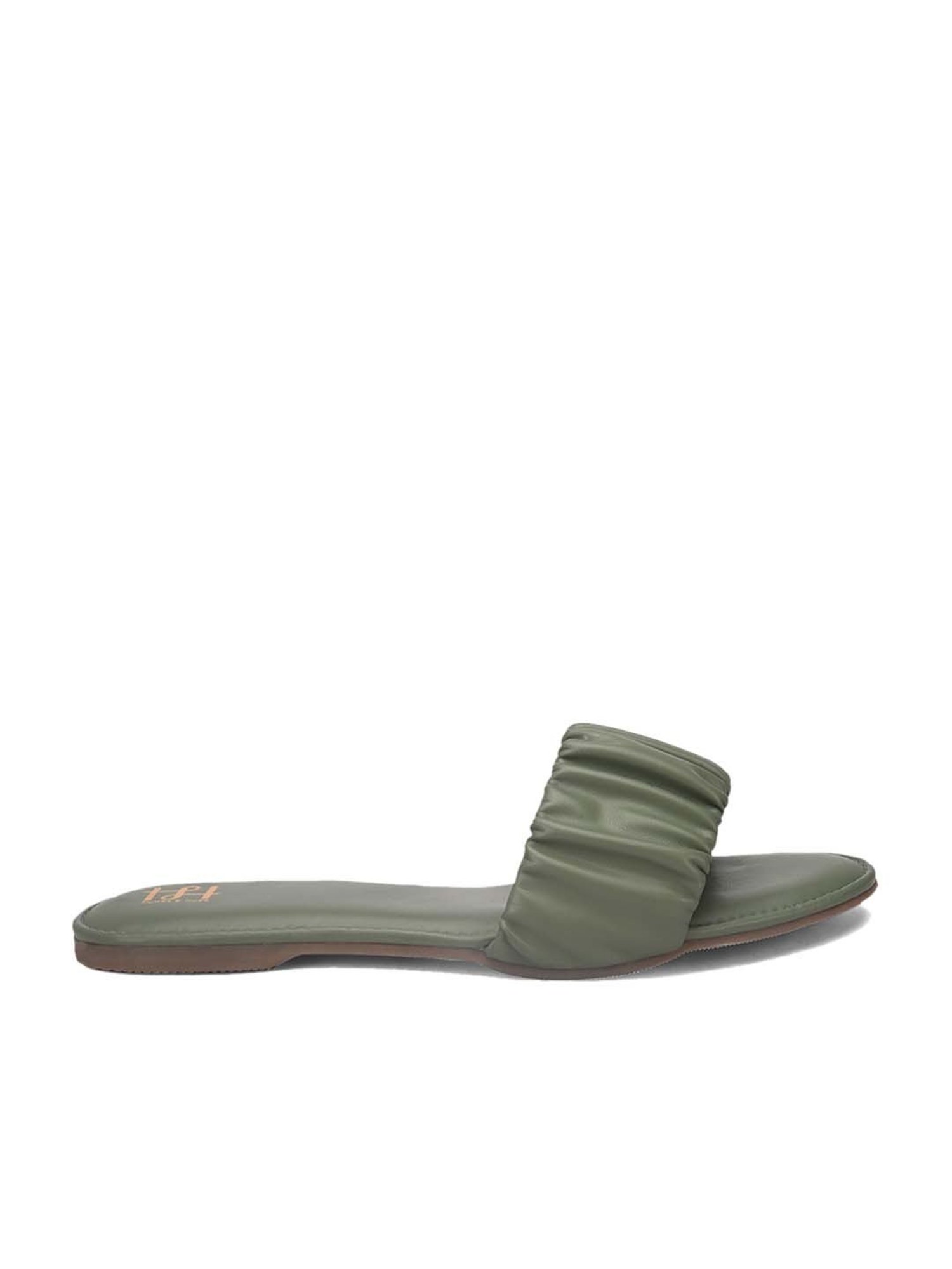 Hydes N Hues Women's Olive Green Casual Sandals