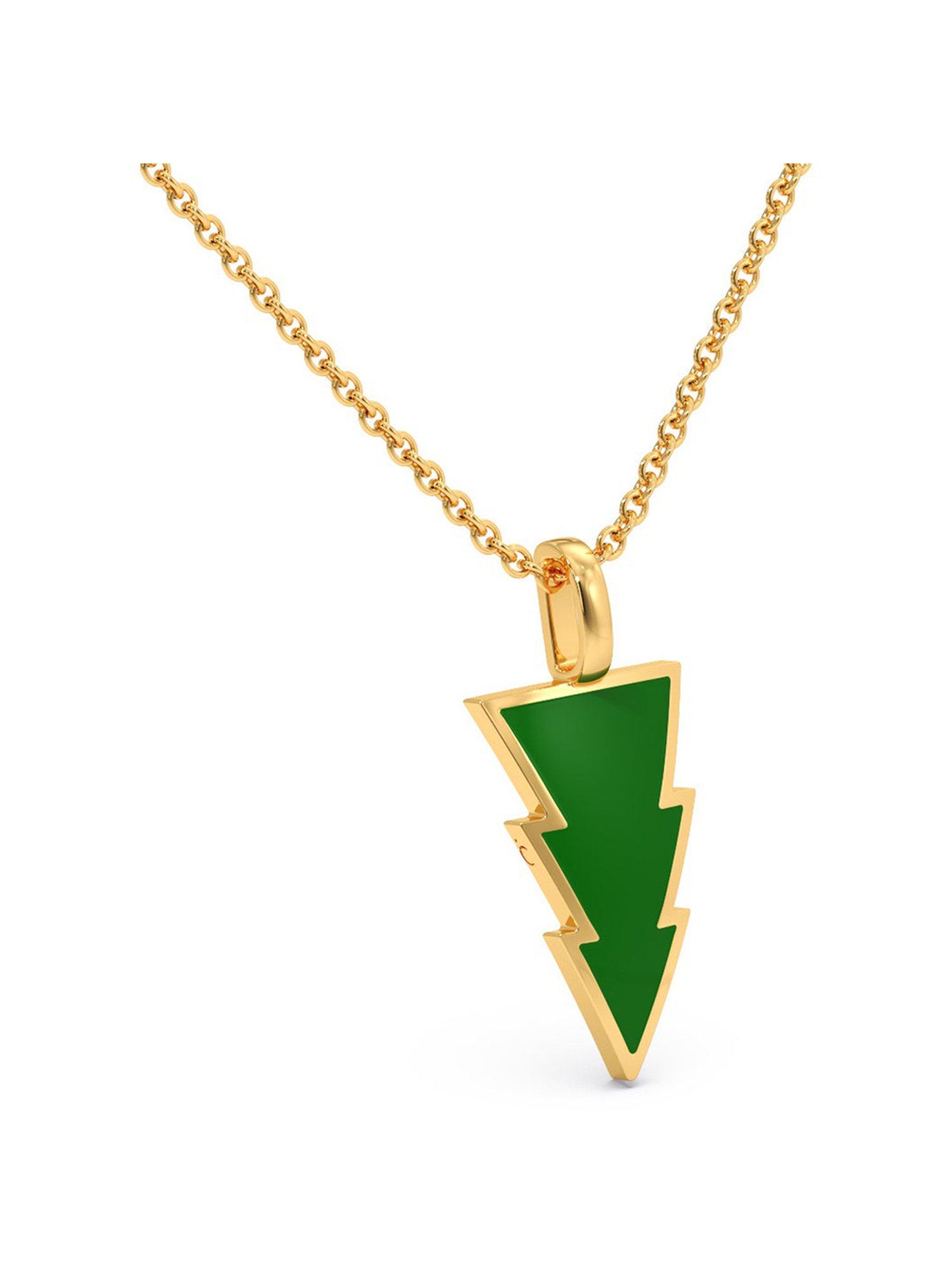 Candere by Kalyan Jewellers BIS Hallmark 18k Yellow Gold Pendant