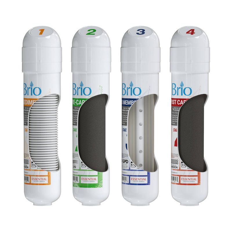 Brio 4 Stage RO Water Cooler Filter Replacement Kit CLPOUROSC420RO