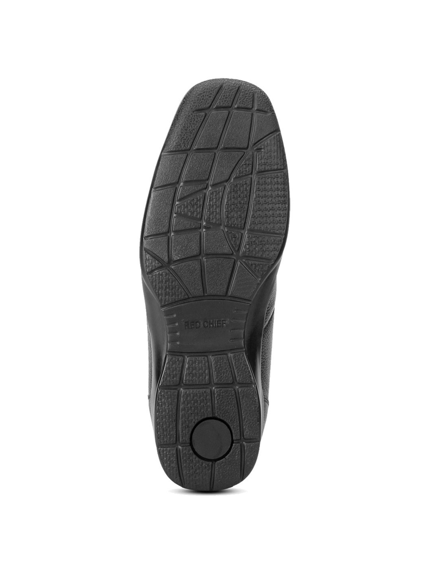 Red Chief Men's Black Formal Loafers