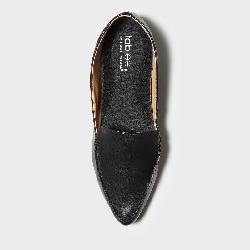 Women's Fab Feet by Foot Petals Flat Shoe Cushion Insoles Black One Size - 1 pair