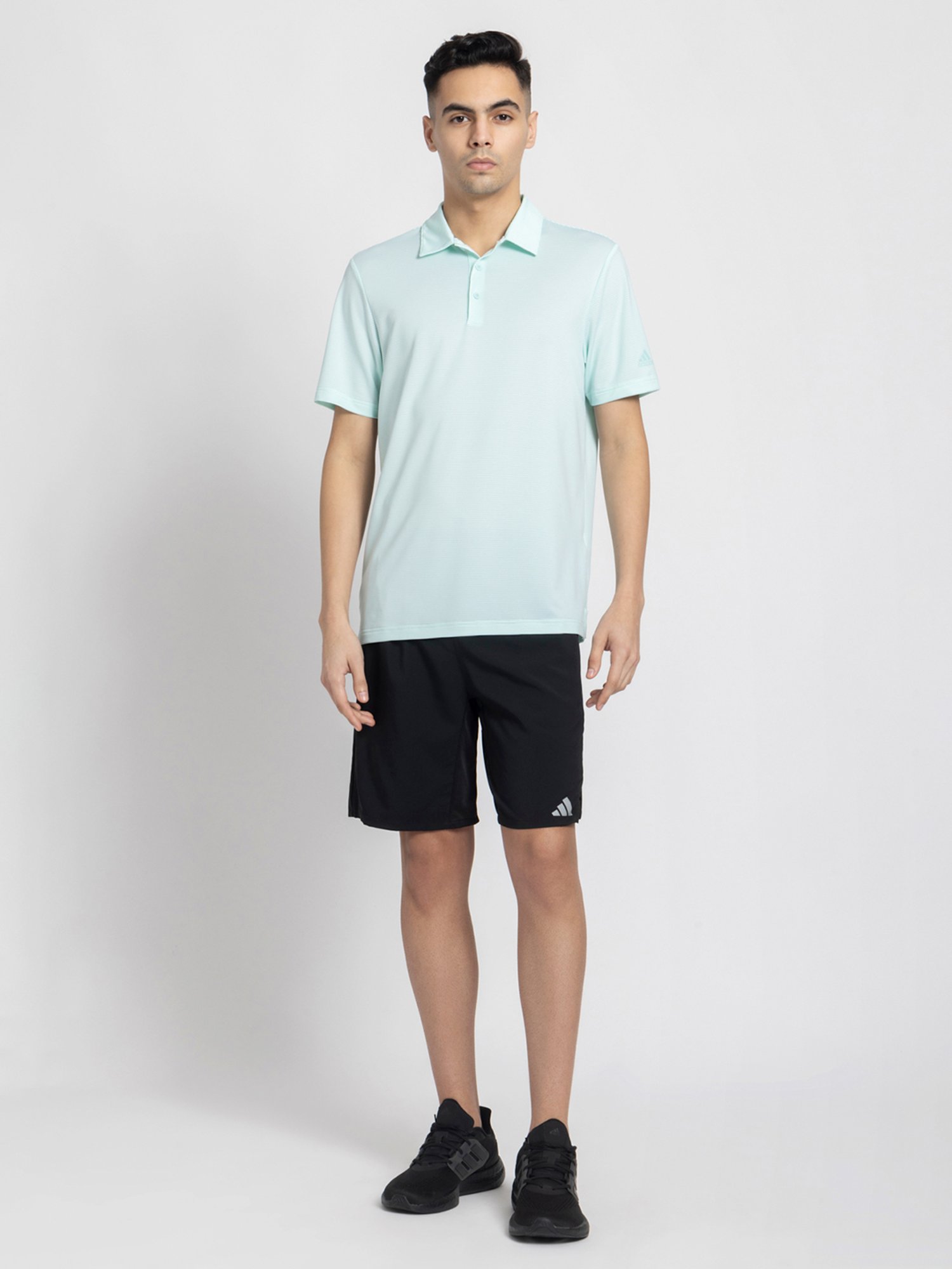 Reebok Black Regular Fit Sports Shorts