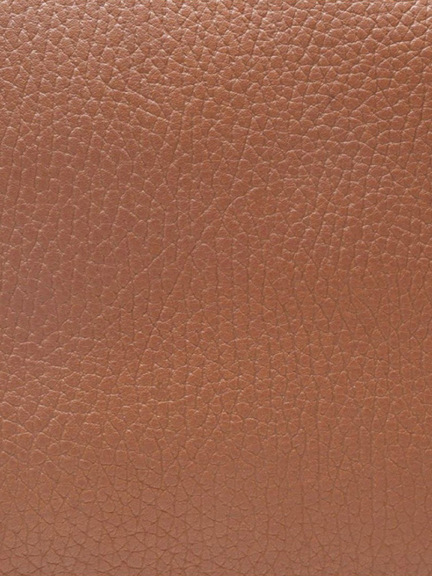 RI2K London Cognac Leather Medium Textured Cross Body Bag