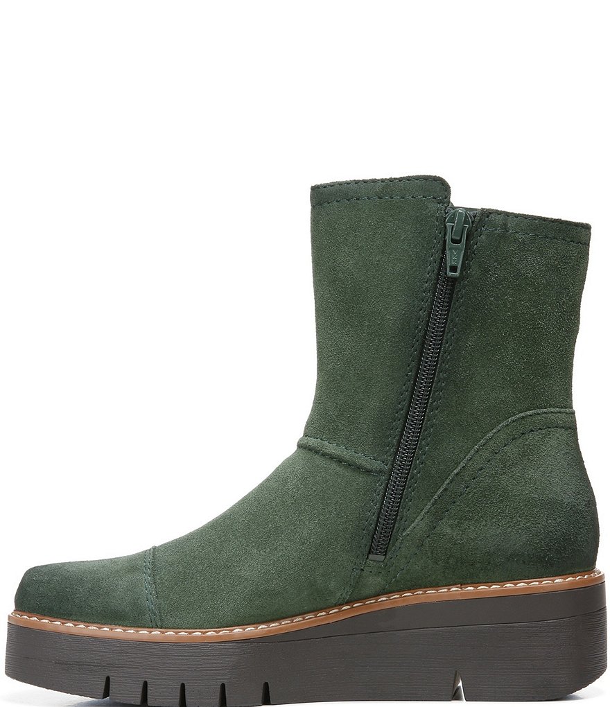 Naturalizer Wylie Suede Platform Booties