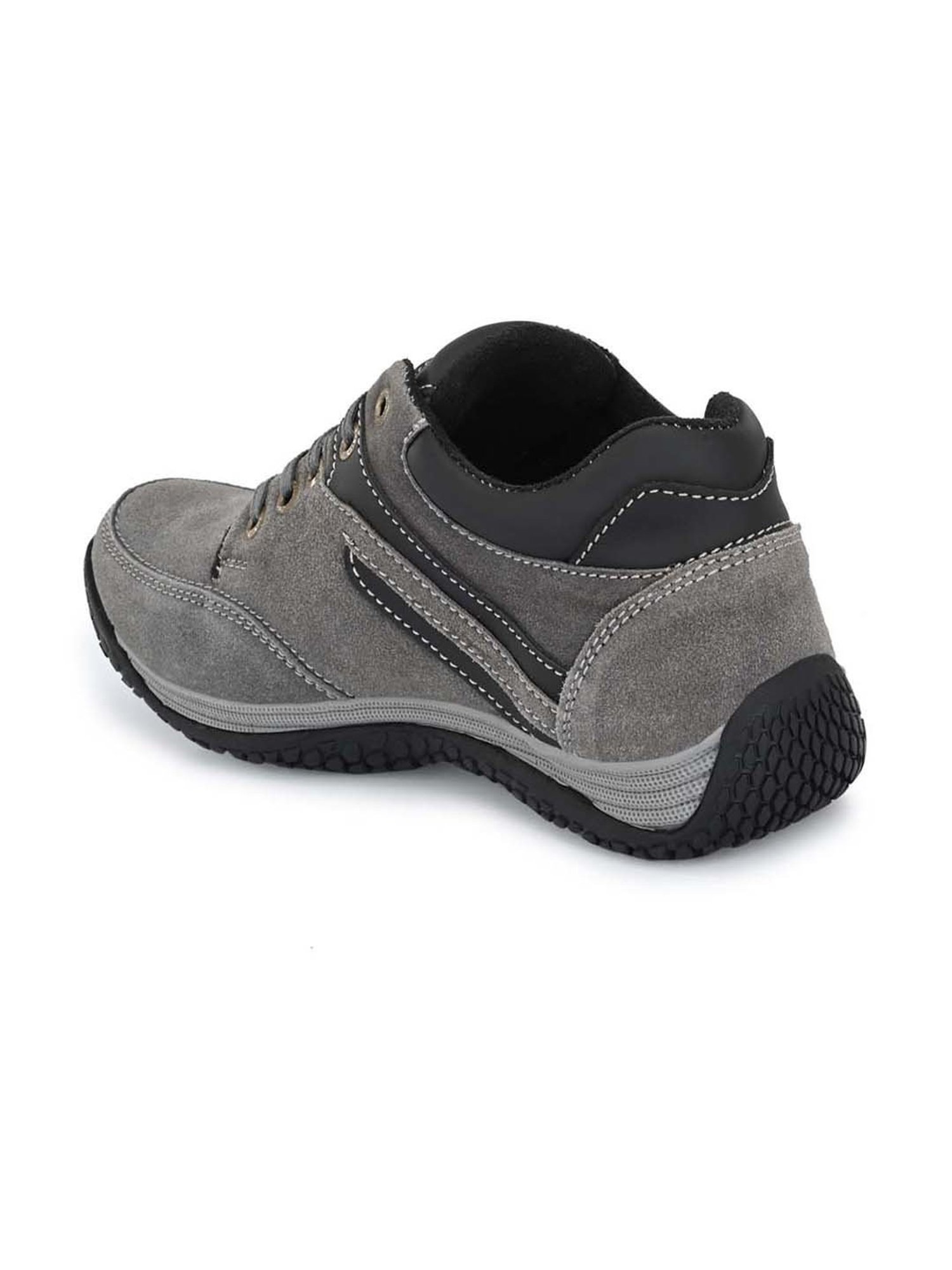 Eego Italy Men's Grey Derby Shoes